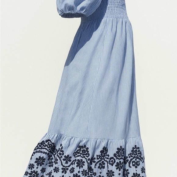 Blue and Black Woman’s Dress - Picture 3 of 3